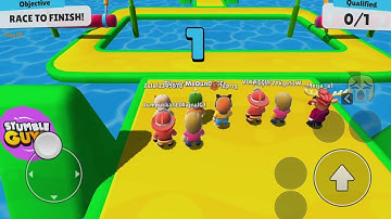 Stumble Guys - Gameplay Walkthrough Part 1 - All Maps (iOS, Android)
