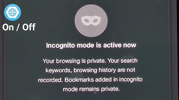 How to On & Off Incognito Mode on JioPages App
