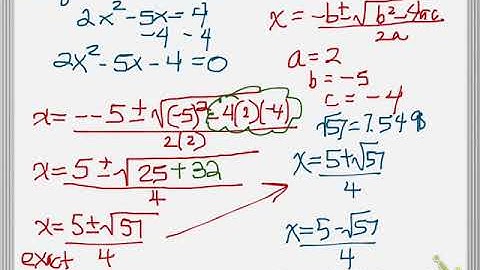 0313 Quadratic Equations decimal answers