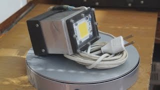 🛠️Мощный 💡Светодиодный прожектор для гаража 50W.