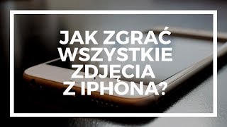 Jak Zgrac Zdjecia Z Iphone Icloud Na Komputer Youtube