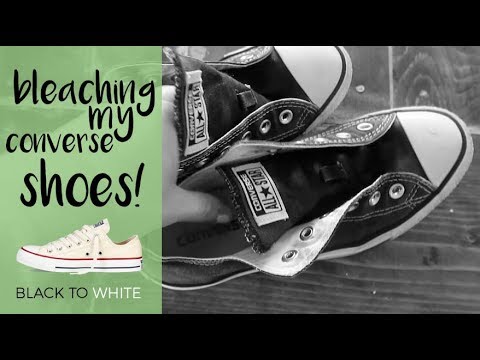 How To Bleach Converse Shoes! | Our Wild Life - thptnvk.edu.vn