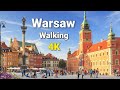 🇵🇱Poland Warsaw ,Walking Tour [ 4k ]