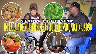 Star à la cuisine: ACTRICE THERESIA A LAMBELI BISO NDUNDA NA SOSO