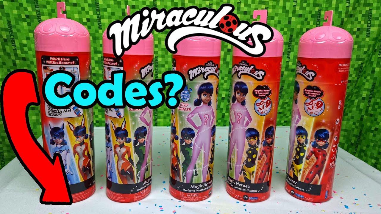 Do the *NEW* Miraculous Ladybug Magic Heroez Dolls have Codes?