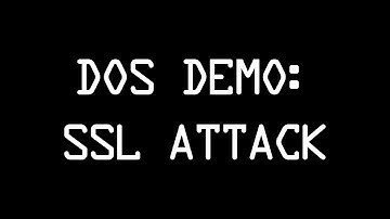 DoS attack Demonstration - SSL Method [1080p]