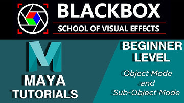 Maya For Beginners 04: Object Mode and Sub-Object in Maya