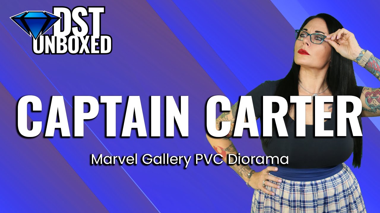 Marvel Studios' What If? Captain Carter Gallery Diorama | DSTUnboxed