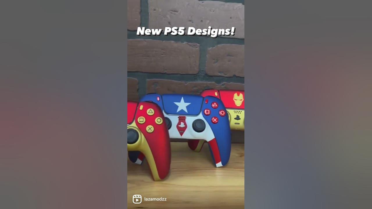 New concept designs for the DualSense PS5. Louis Vuitton