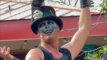 Man With the Hex.  Voodoo Krewe.  2023 Mardi Gras Festival.  SFFT.