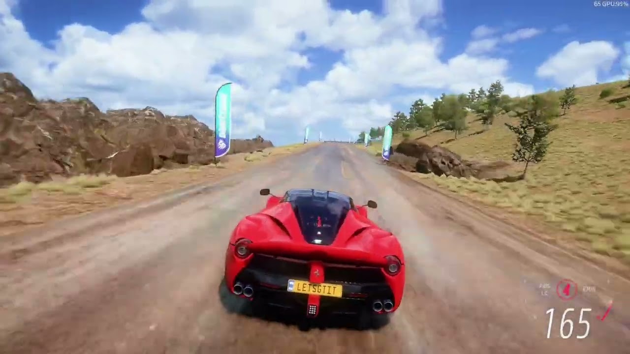 Descending the Volcán Ep. 3: LaFerrari on the rain - Forza Horizon 5 gameplay