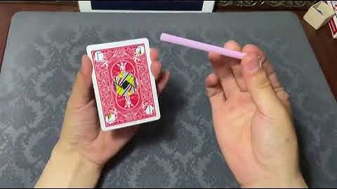 Saturn Magic - Straw Through Card 2.0 by Dingding video DOWNLOAD