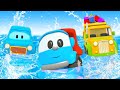 Car cartoons for kids - Leo the Truck & Clever cars full episodes cartoons for babies.