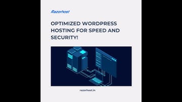 Optimized WordPress Hosting for Speed and Security with RazorHost. #fasthosting #webhosting