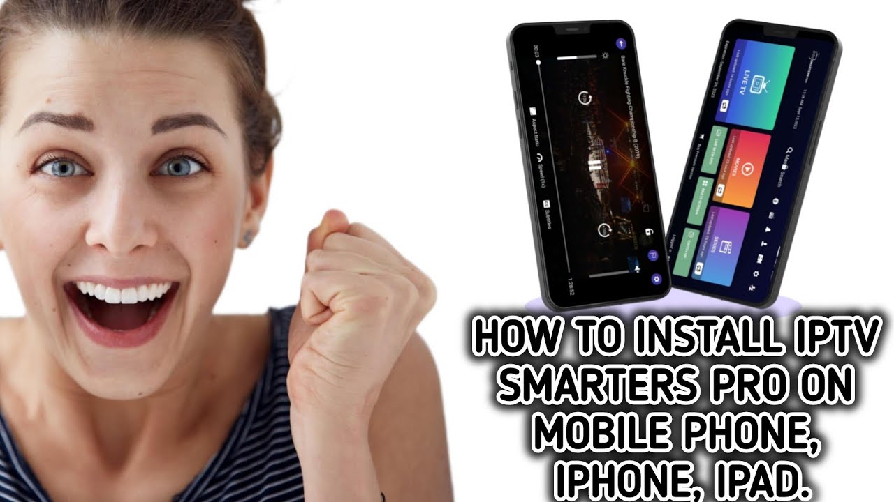 How to install IPTV Smarters pro app on Mobile Phone , Android , Iphone ...