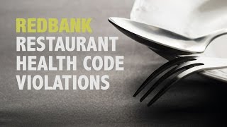Health Code Violations in Red Bank Restaurants