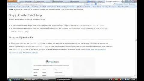 How to Reinstall an Old Version of WordPress