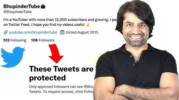 How to Make Your Twitter Account Private