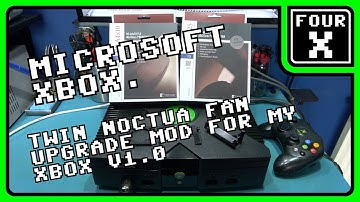 Microsoft Xbox - Twin Noctua Fan Upgrade Mod for my Xbox v1.0.