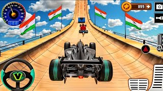 Formula Car Mega Ramp Extreme Racing - GT Car Formula Car Racing Stunts 3D - Android GamePlay screenshot 3
