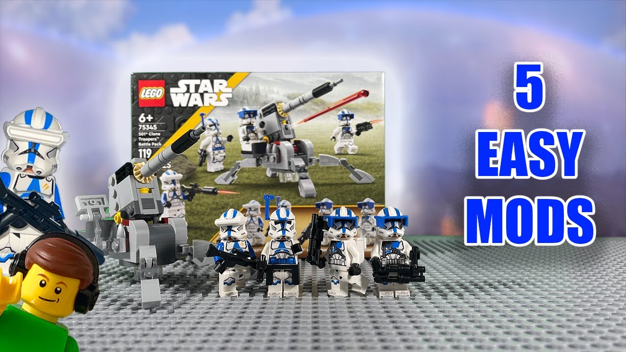 LEGO Star Wars 501st Clone Troopers Battle Pack 75345 by LEGO