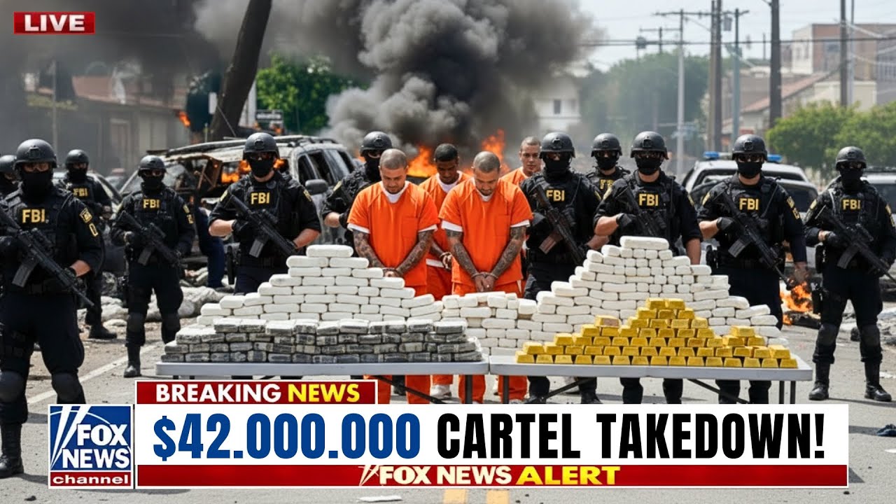FBI & DEA TAKEDOWN $42,000,000 Sinaloa–CJNG CARTEL HOLD in Houston — 500KG MASSIVE