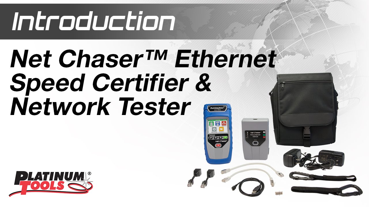 Ethernet Speed Certification Network Testing Platinum Tools