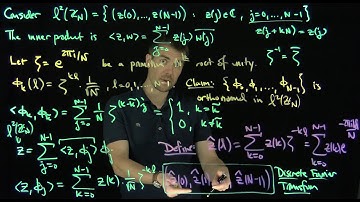 The Discrete Fourier Transform