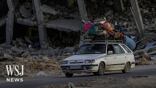Residents Flee Rafah as Israeli Military Operation Intensifies | WSJ News by WSJ News 19,619 views 4 days ago 1 minute, 40 seconds