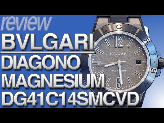 ブルガリ ディアゴノマグネシウム  腕時計 BVS-DG41C14SMCVD  2