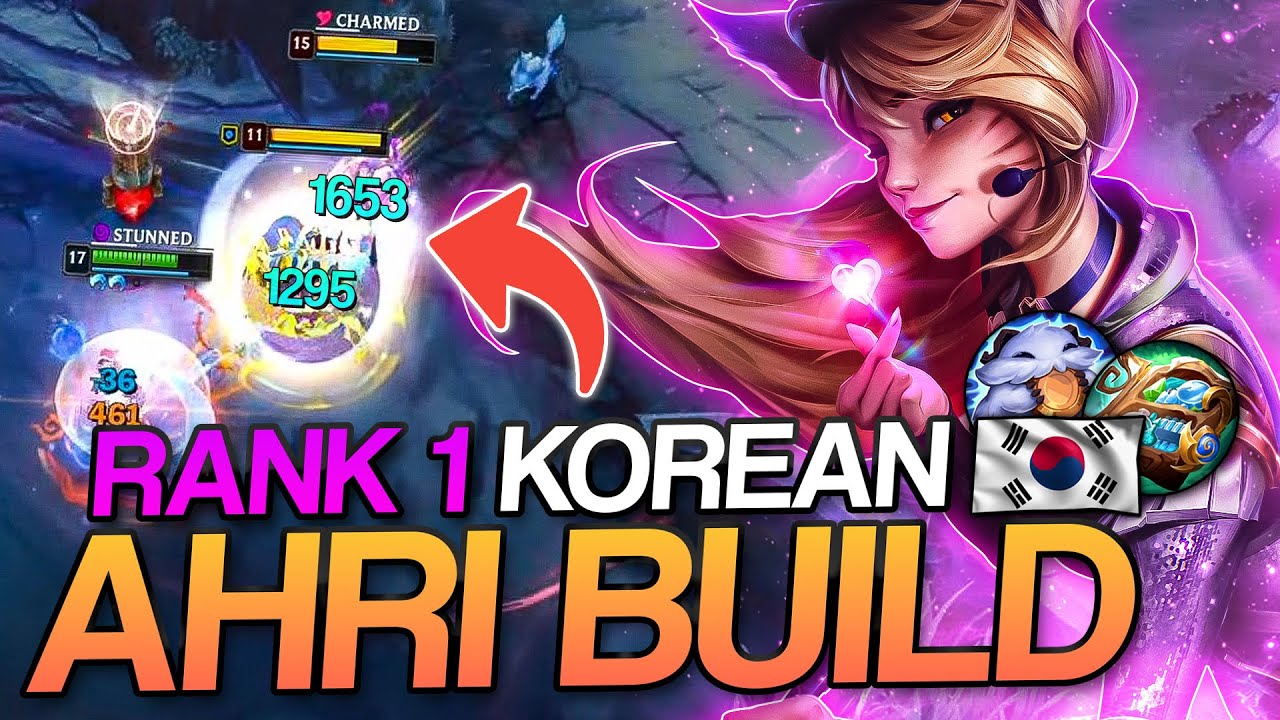 Trying the New Rank 1 Korean Ahri build - YouTube