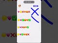 🟠🧡✅🟡💗❌