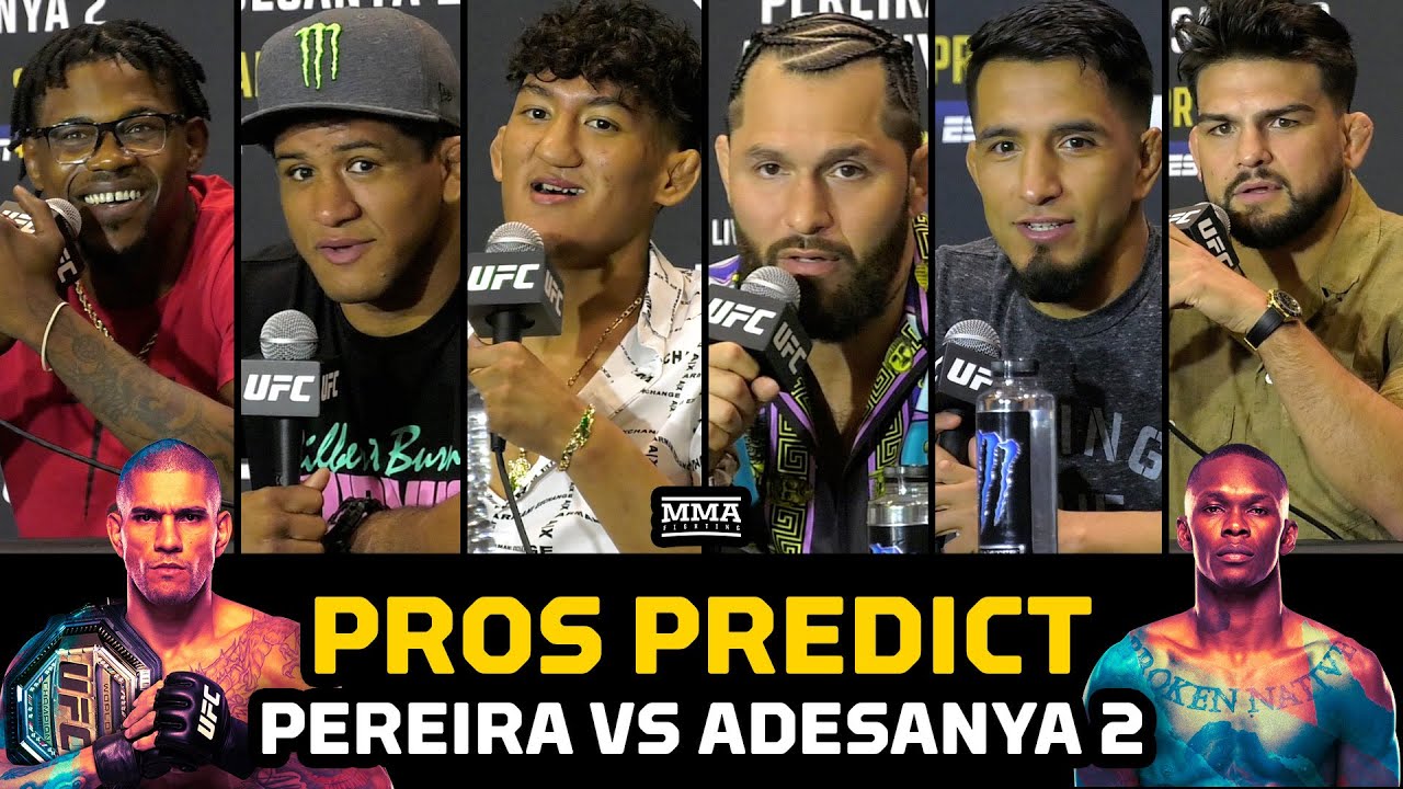 UFC 287 predictions -- Alex Pereira vs. Israel Adesanya 2: Fight ...