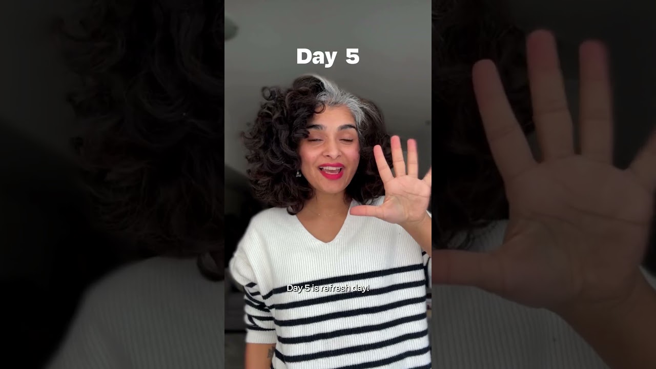 7-day hair routine with Manetain – real results! 🌟💖