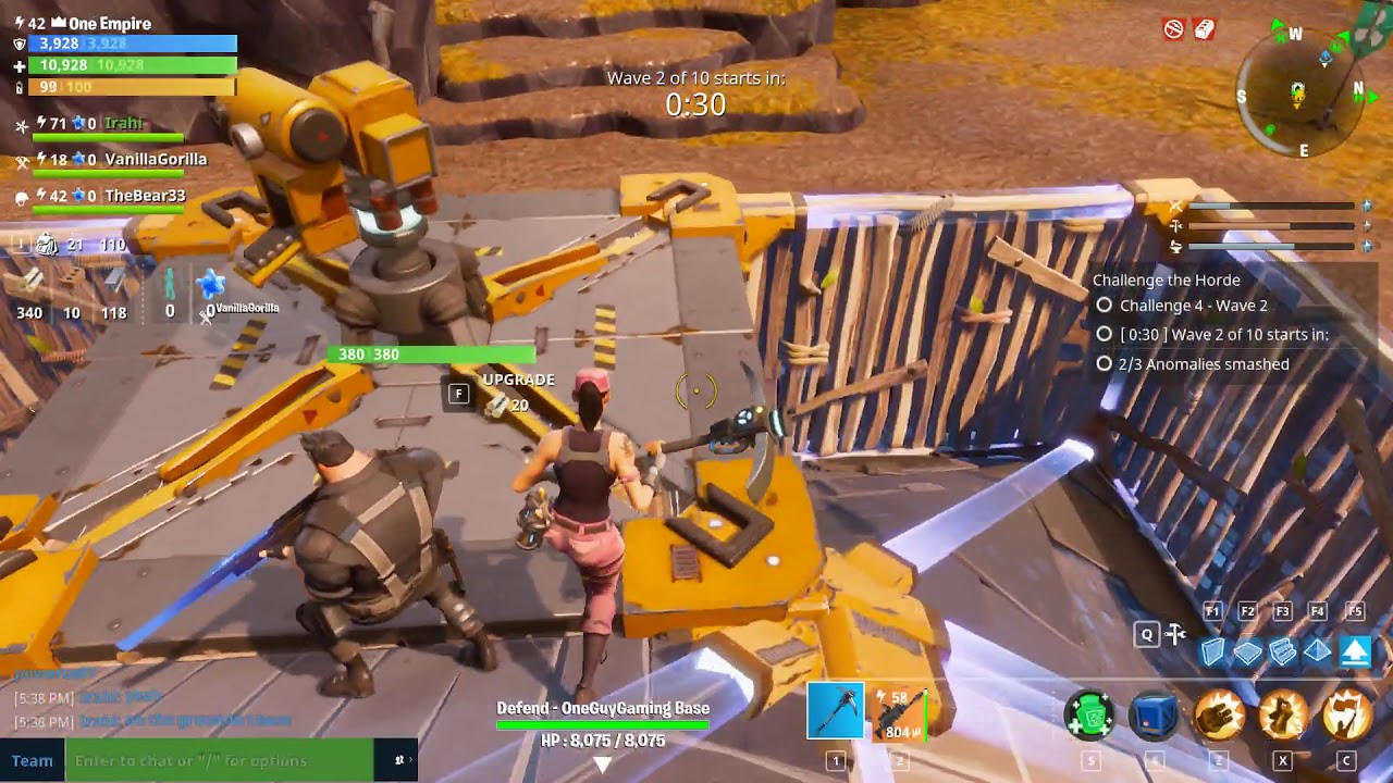 fortnite tips and tricks for the horde mode giveaway at the end - fortnite horde mode
