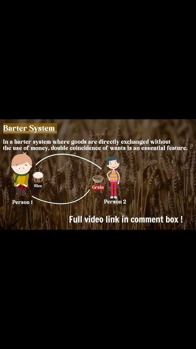 what-is-barter-system-class-10-economics-sst-youtube