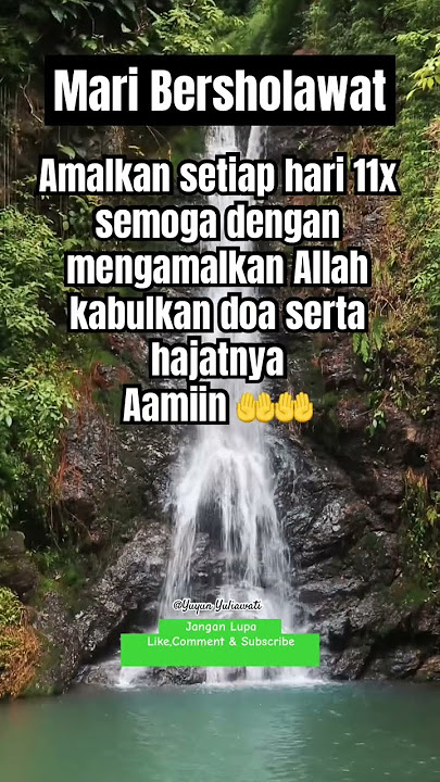 Mari bersholawat amalkan setiap hari 11x semoga Allah kabulkan doa serta hajatnya #shortsvideo #fyp