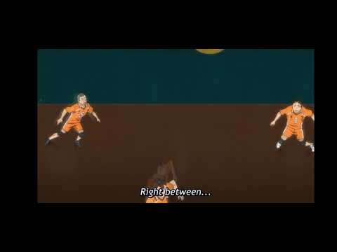 Kita Shinsuke: Jump float serve [Haikyuu s4ep20]