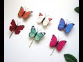 BUTTERFLY HAIR PIN-DIY easy to make - Easy DIY Tutorial  مقبط الشعر بشكل فراشة-سهل الصنع-أعمال يدوية