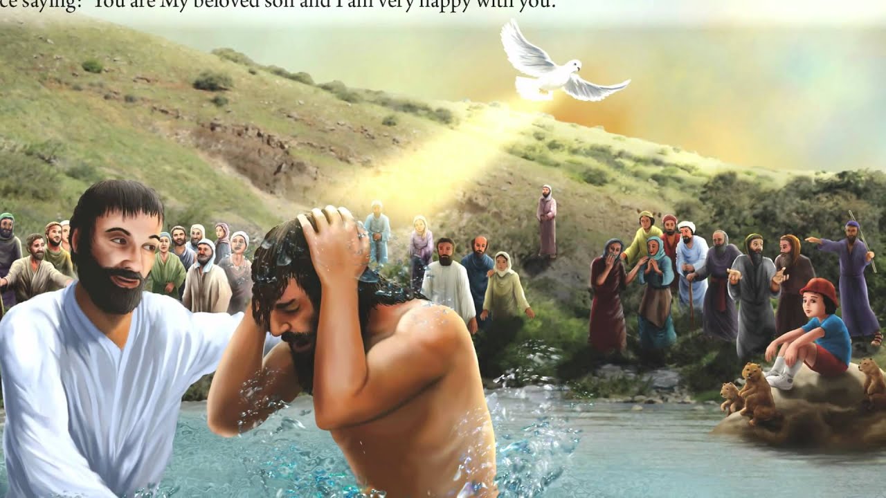 13 Baptism at the Jordan River - Bedtime Story - YouTube.