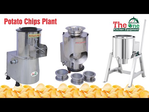 Potato Chips Plant / Potato wafer Plant / Potato Chips Machine / Ptato