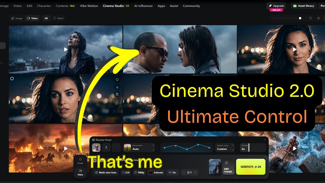 Cinema Studio 2.0 Just Leveled Up AI Video