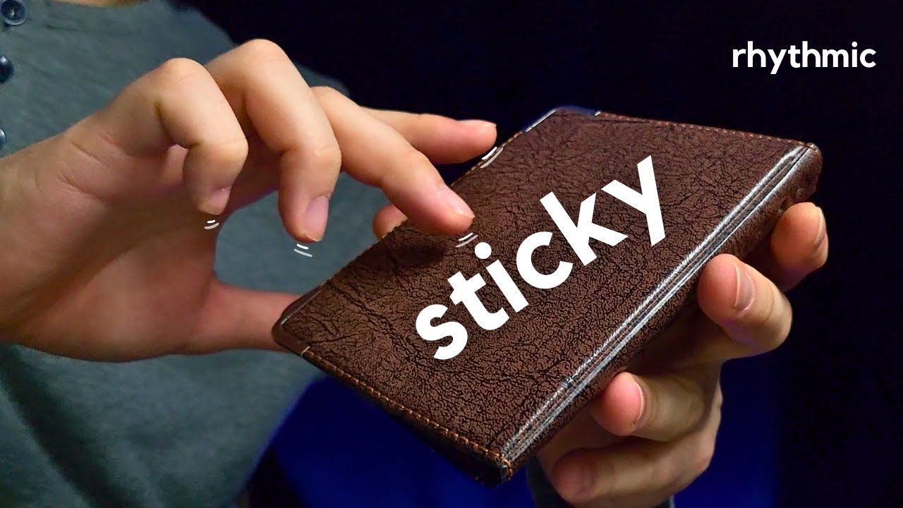 Sticky Rhythmic Tapping ASMR THAT HELPS YOU SLEEP! | NO TALKING