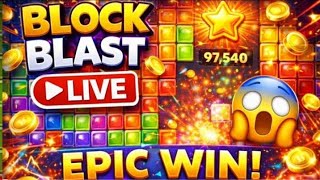 BLOCK BLAST LIVE 😱 Nyaris Pecah Rekor! Combo Ini Gila Banget part 1 screenshot 5