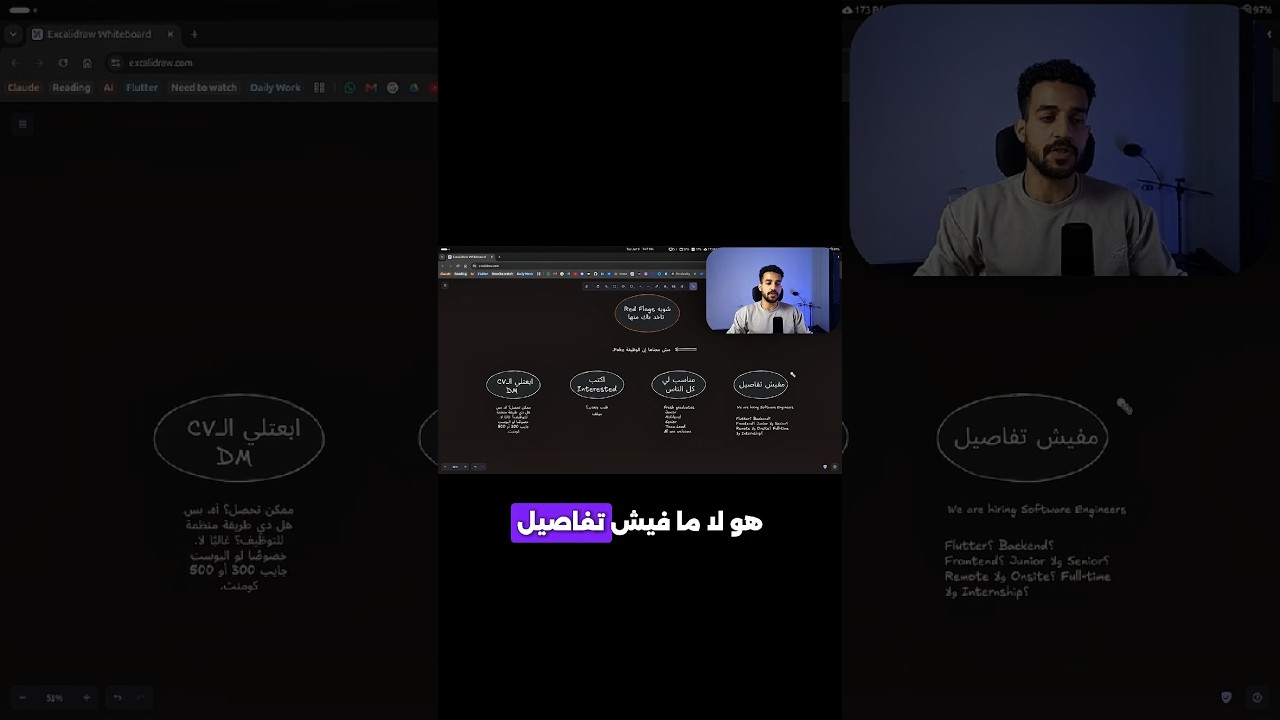 مفيش تفاصيل؟ استنى قبل ما تبعت الـ CV أو تكتب مهتم video thumbnail