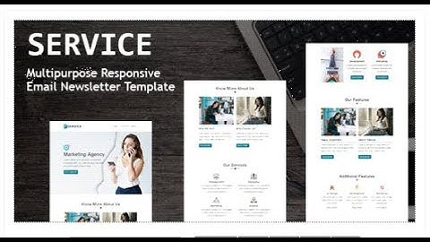Service - Multipurpose Responsive Email Template with Online  | Themeforest Templates