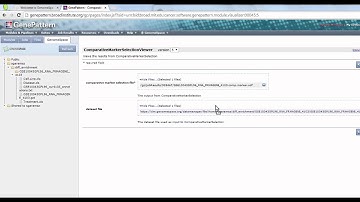 Viewing results of gene expression analysis using ComparativeMarkerSelectionViewer in GenePattern