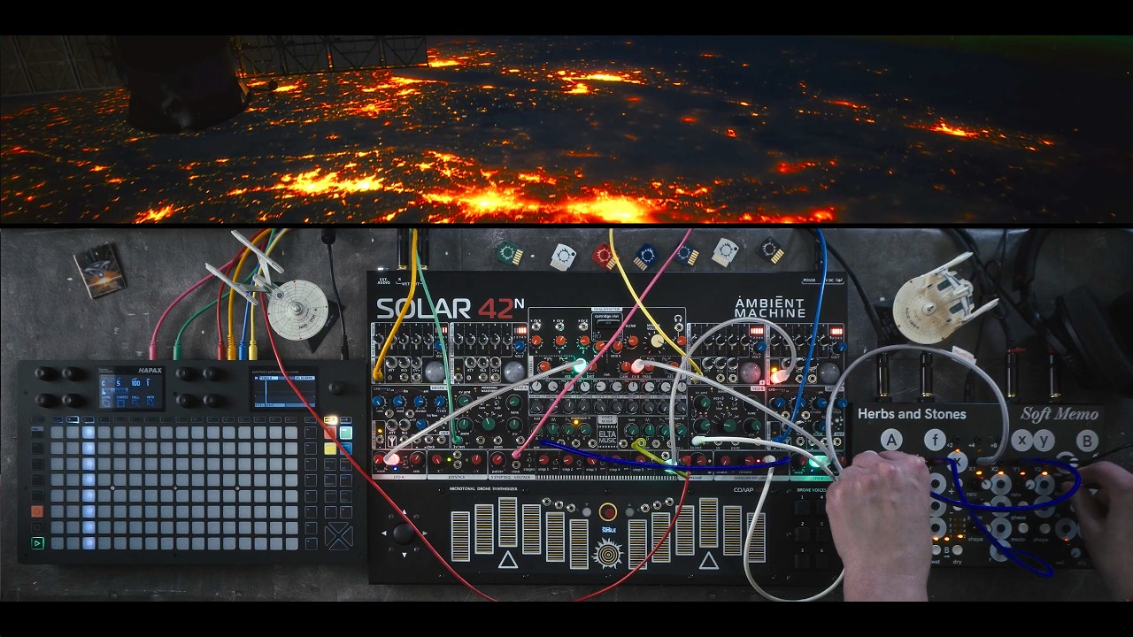 SOLAR 42N x HAPAX - Space Electro (w/ Mini-Tutorial) #berlinschool