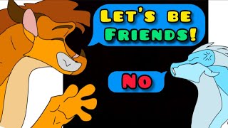 Qibli and Winter's friendship in a nutshell 