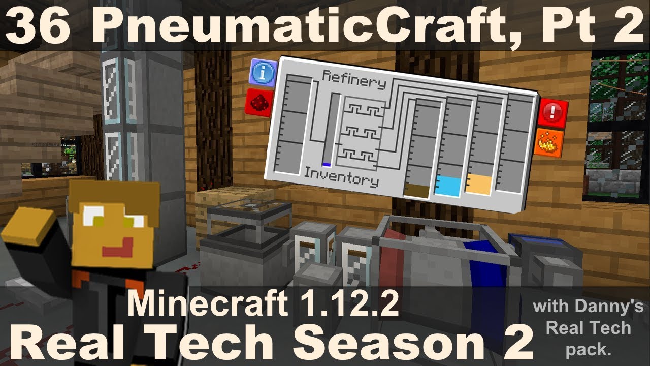 real-tech-s2e36-pneumaticcraft-plastic-and-oil-refining-youtube